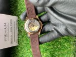 Patek Aquanaut Rose Gold Travel Time Brown Dial Composite Men's Watch 5164R-001