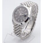 Rolex Datejust 41 Rhodium Dark Dial Automatic Men's Jubilee Watch 126300