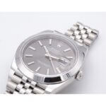 Rolex Datejust 41 Rhodium Dark Dial Automatic Men's Jubilee Watch 126300