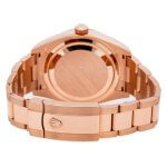Rolex Sky Dweller Steel Rose Gold White Index Dial Fluted Bezel Oyster Bracelet 326935