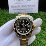 Rolex Submariner Two Tone Black Dial 41MM Stainless Steel And Yellow Gold Bracelet Automatic Men's Watch
