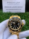 Rolex Submariner Black and Gold Dial 40MM & Ceramic Bezel Oyster Bracelet 116618LN