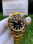 Rolex Submariner Black and Gold Dial 40MM & Ceramic Bezel Oyster Bracelet 116618LN