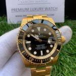 Rolex Submariner Black and Gold Dial 40MM & Ceramic Bezel Oyster Bracelet 116618LN