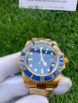 Rolex Submariner Gold Blue Date 40mm Dial & Ceramic Bezel Oyster Bracelet 116618LB