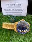 Rolex Submariner Gold Blue Date 40mm Dial & Ceramic Bezel Oyster Bracelet 116618LB