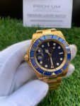 Rolex Submariner Gold Blue Date 40mm Dial & Ceramic Bezel Oyster Bracelet 116618LB