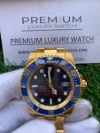 Rolex Submariner Gold Blue Date 40mm Dial & Ceramic Bezel Oyster Bracelet 116618LB