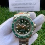 Rolex Submariner Green Hulk 40MM and Green Bezel Steel Mens Watch 116610