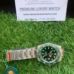 Rolex Submariner Green Hulk 40MM and Green Bezel Steel Mens Watch 116610