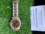 Rolex Yacht Master Rose Gold/Stainless Steel 40 Brown Dial Oyster Bracelet 116621
