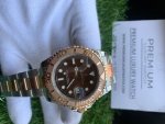 Rolex Yacht Master Rose Gold/Stainless Steel 40 Brown Dial Oyster Bracelet 116621
