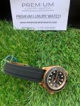 Rolex Yacht Master Everose Gold 40MM Automatic Black Dial Watch