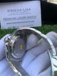 Rolex Yacht Master 40 Steel Platinum Dial Men's Automatic Watch