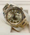 Rolex Sky Dweller Yellow Gold Champagne Dial Men’s Oyster Bracelet Watch 32693842