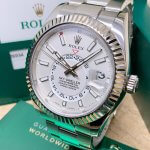 Rolex Sky-Dweller White Gold Automatic Men’s 42MM White Dial Oyster Watch 326934