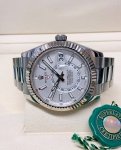 Rolex Sky-Dweller White Gold Automatic Men’s 42MM White Dial Oyster Watch 326934
