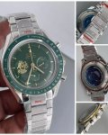 Omega Speedmaster Moonwatch 50th Anniversary Apollo 11 Moonshine Gold & Green Bezel Green Dial Men’s Wrist Watch