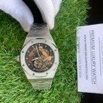 Audemars Piguet Royal Oak Skeleton 41MM Balance  In Steel Men’s Watch 15407ST.OO.1220ST.01