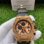 AP Royal Oak Offshore Rose Gold Chronograph 42MM Dial Watch 26470