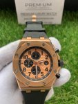 AP Royal Oak Offshore Rose Gold Chronograph 42MM Dial Watch 26470