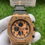 AP Royal Oak Offshore Rose Gold Chronograph 42MM Dial Watch 26470