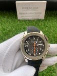 Patek Philippe Aquanaut Chronograph 5968A-001 Black Dial Watch