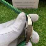 Patek Philippe Aquanaut Green Dial Rubber Strap Men's Watch 5168G-010