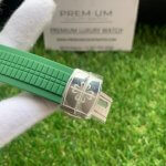 Patek Philippe Aquanaut Green Dial Rubber Strap Men's Watch 5168G-010
