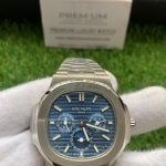 Patek Philippe Nautilus Perpetual Calendar Grand Complication Blue Dial 5740/1G Automatic Stainless Steel Watches