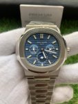 Patek Philippe Nautilus Perpetual Calendar Grand Complication Blue Dial 5740/1G Automatic Stainless Steel Watches