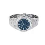 Audemars Piguet Royal Oak With Diamonds Bezel 41mm Steel Blue Dial Wrist Men's watch