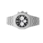 Audemar Piguet Royal Oak Black Dial Chronograph 41MM Stainless Steel Watch 26320ST