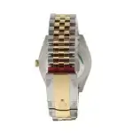 Rolex Datejust 41 Slate Dial Jubilee Yellow Gold Fluted Bezel Men's Watch 126333