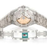 MOISSANITE AP WATCH | ROYAL OAK 41MM STAINLESS STEEL | FULL ICED OUT SILVER
