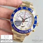 Rolex Yacht Master II Gold 18k Yellow 116688 Men's 44mm White Ceramic Bezel