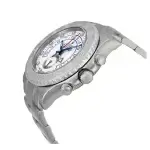 Rolex Yacht Master II White Gold 18K With White Dial Stainless Steel Watch 116689