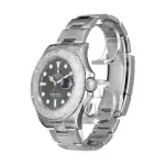 Rolex Yacht Master Black Dial 116622 Stainless Steel Dark Rhodium Watch 116622