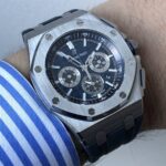 AP Royal Oak Offshore Blue Dial Chronograph 42MM Watch 26480TI.OO.A027CA.01
