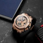 AP Royal Oak Offshore Rose Gold Chronograph 42MM Dial Watch 26470