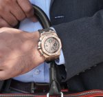 AP Royal Oak Offshore Rose Gold Chronograph 42MM Dial Watch 26470