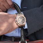AP Royal Oak Offshore Rose Gold Chronograph 42MM Dial Watch 26470