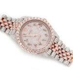 ROLEX DATEJUST DIAMOND 41MM TWO TONE AUTOMATIC STAINLESS STEEL MOISSANITE 22.30CT