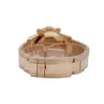 Rolex Daytona Baguette Diamond Bezel Rainbow Colored Cosmograph Rose Gold Oyster Men’s Watch 116505