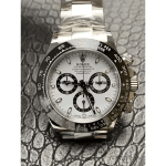 Rolex Cosmograph Daytona White Dial 40MM Stainless Steel Oyster Men’s Watch 116500LN
