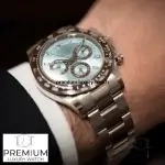 Rolex Oyster Perpetual Cosmograph Daytona Platinum Ice Blue 40mm Men's Wrist Watch high quality Swiss