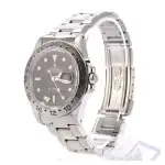 Rolex Explorer II 16570 Black Dial Men’s 42mm Date Stainless Steel Wrist Watch