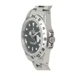 Rolex Explorer II 16570 Black Dial Men’s 42mm Date Stainless Steel Wrist Watch