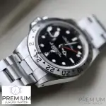 Rolex Explorer II 16570 Black Dial Men’s 42mm Date Stainless Steel Wrist Watch