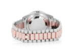 ICED OUT ROLEX FOR SALE DAY-DATE 40MM AUTOMATIC WATCH TWO TONE MOISSANITE 23.43ctw